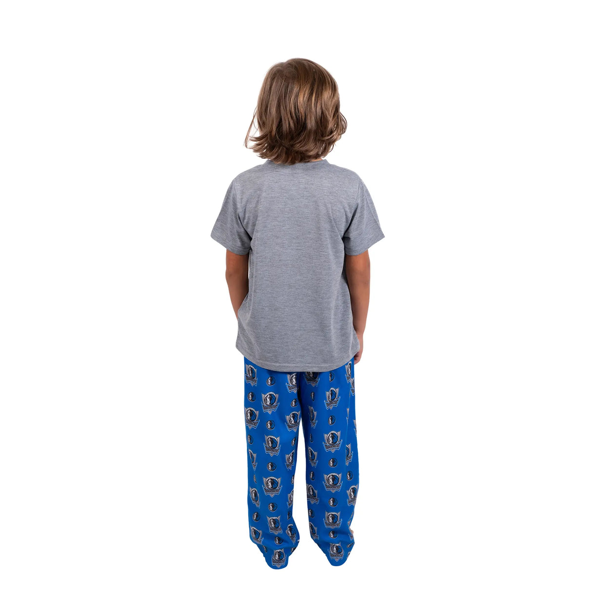 Ultra Game Youth NBA Official 2-Piece PJs Lounge Pants & Tee Set | Dallas Mavericks