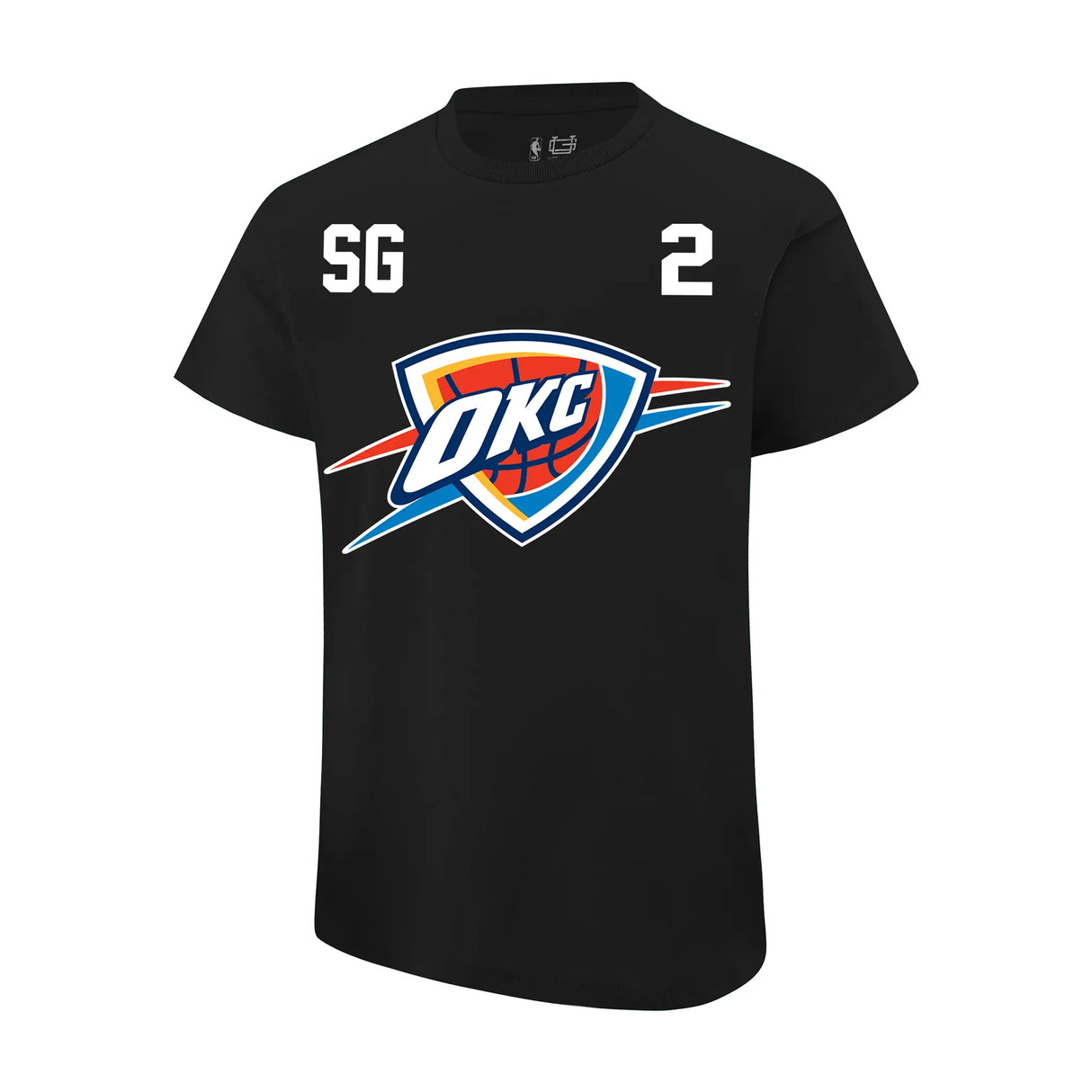 Ultra Game Youth NBA Official Super Soft Fly High Players T-Shirt | Oklahoma City Thunder - Shai Gilgeous