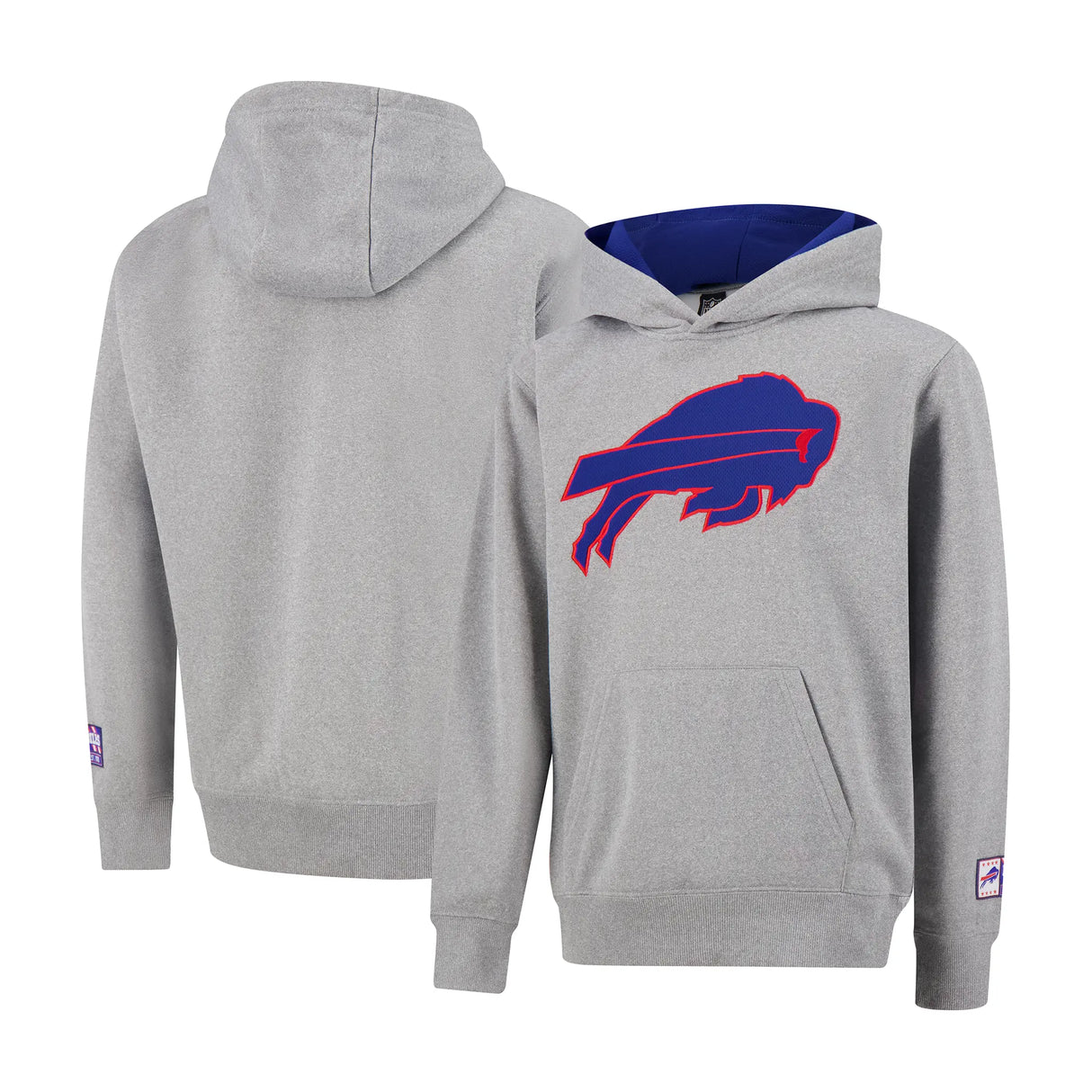 Ultra Game Youth NFL Official Super Soft Premium Hoodie Sweatshirt | Buffalo Bills