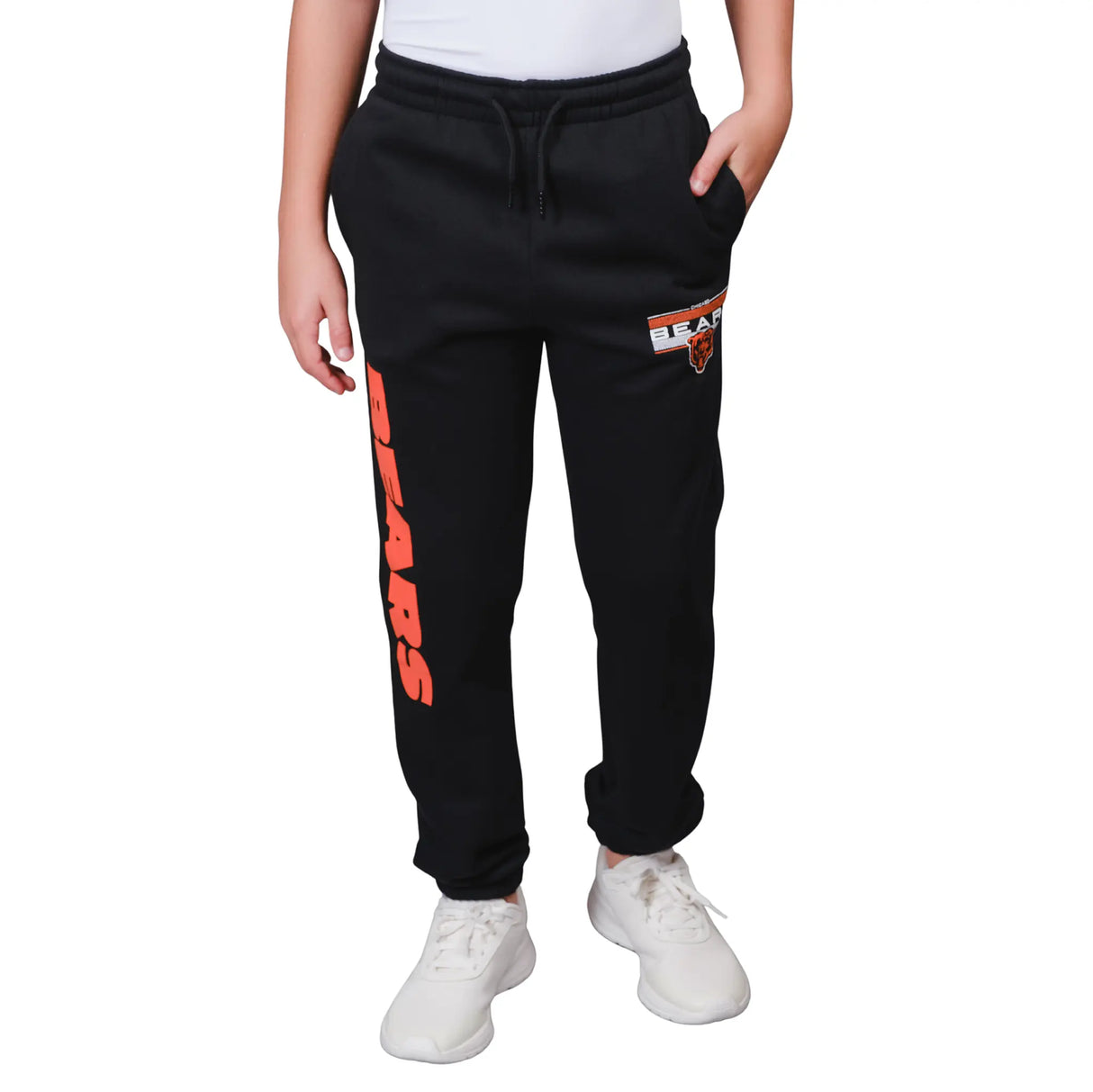 Ultra Game Youth NFL Official Super Soft Jogger Sweatpants | Chicago Bears