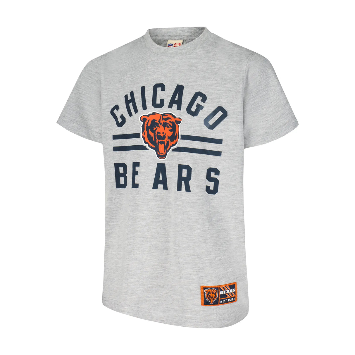 Ultra Game Youth NFL Official Super Soft 2 Pack T-Shirt Set | Chicago Bears