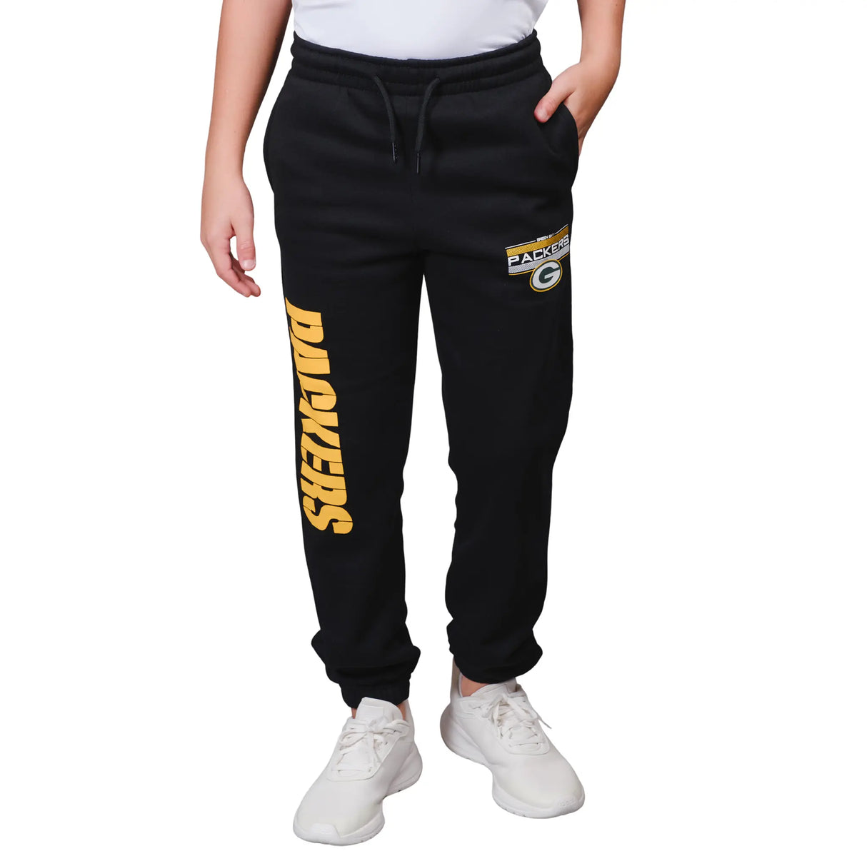Ultra Game Youth NFL Official Super Soft Jogger Sweatpants | Green Bay Packers