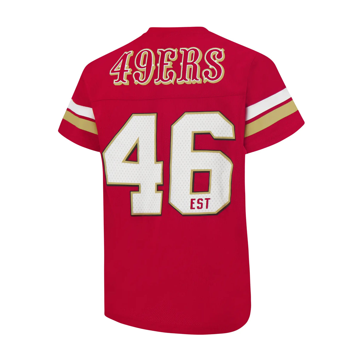 Ultra Game Youth NFL Official Super Soft Mesh Jersey T-Shirt | San Francisco 49ers