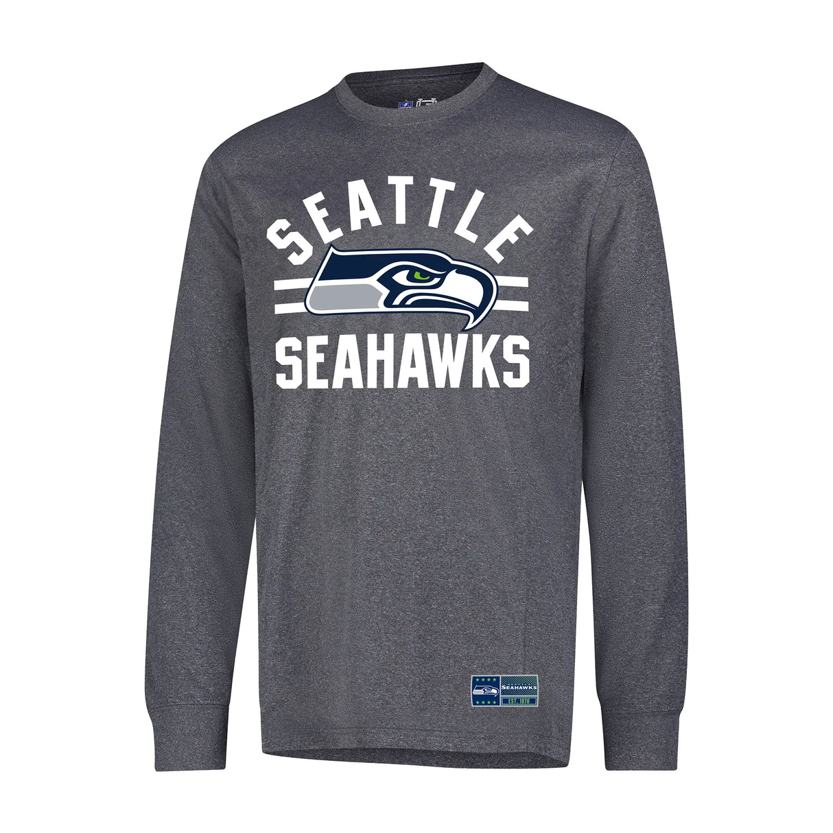 Ultra Game Youth NFL Official Super Soft Supreme Long Sleeve T-Shirt | Seattle Seahawks