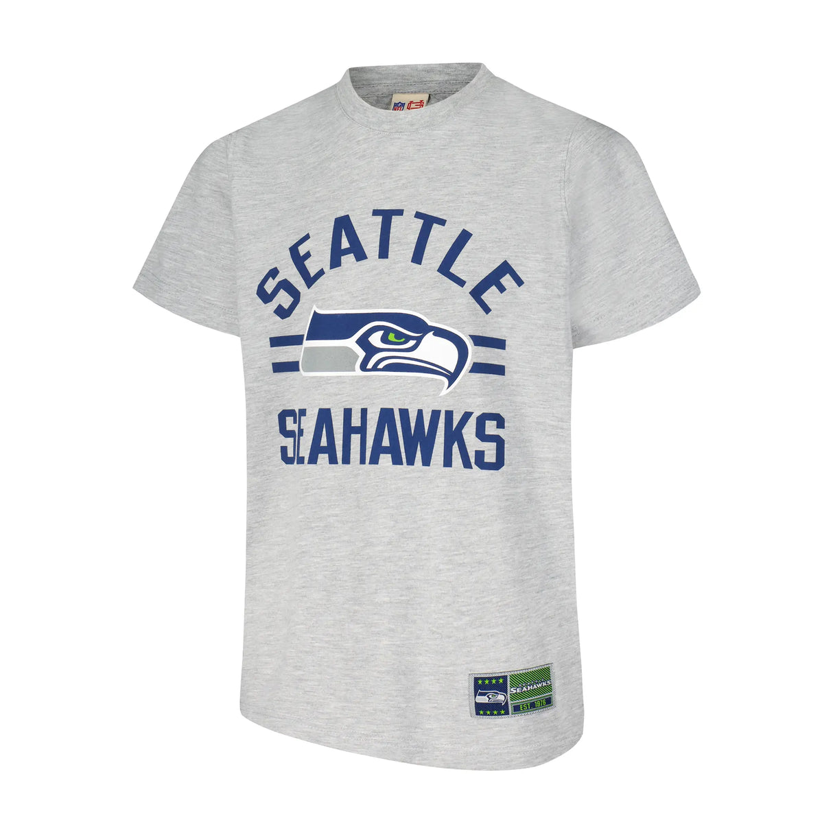 Ultra Game Youth NFL Official Super Soft 2 Pack T-Shirt Set | Seattle Seahawks