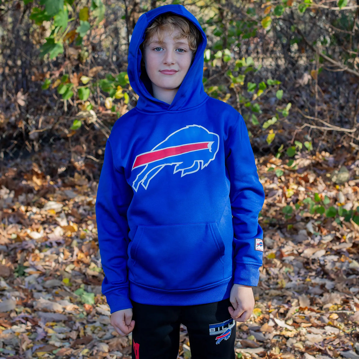 Ultra Game Youth NFL Official Super Soft T-Shirt & Hoodie Sweatshirt Set (Sizes 8 to 18-20) | Chicago Bears