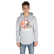 Ultra Game NFL Cleveland Browns Mens Embroidered Fleece Hoodie Pullover Sweatshirt|Cleveland Browns