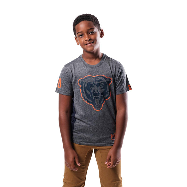 Ultra Game NFL Chicago Bears Youth Super Soft Vintage Active T-Shirt|Chicago Bears