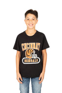 Ultra Game NFL Cincinnati Bengals Youth Super Soft Game Day Crew Neck T-Shirt|Cincinnati Bengals