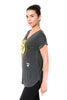 Ultra Game NFL Pittsburgh Steelers Womens Vintage Stripe Soft Modal Tee Shirt|Pittsburgh Steelers