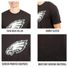 Ultra Game NFL Philadelphia Eagles Mens Super Soft Ultimate Team Logo T-Shirt|Philadelphia Eagles