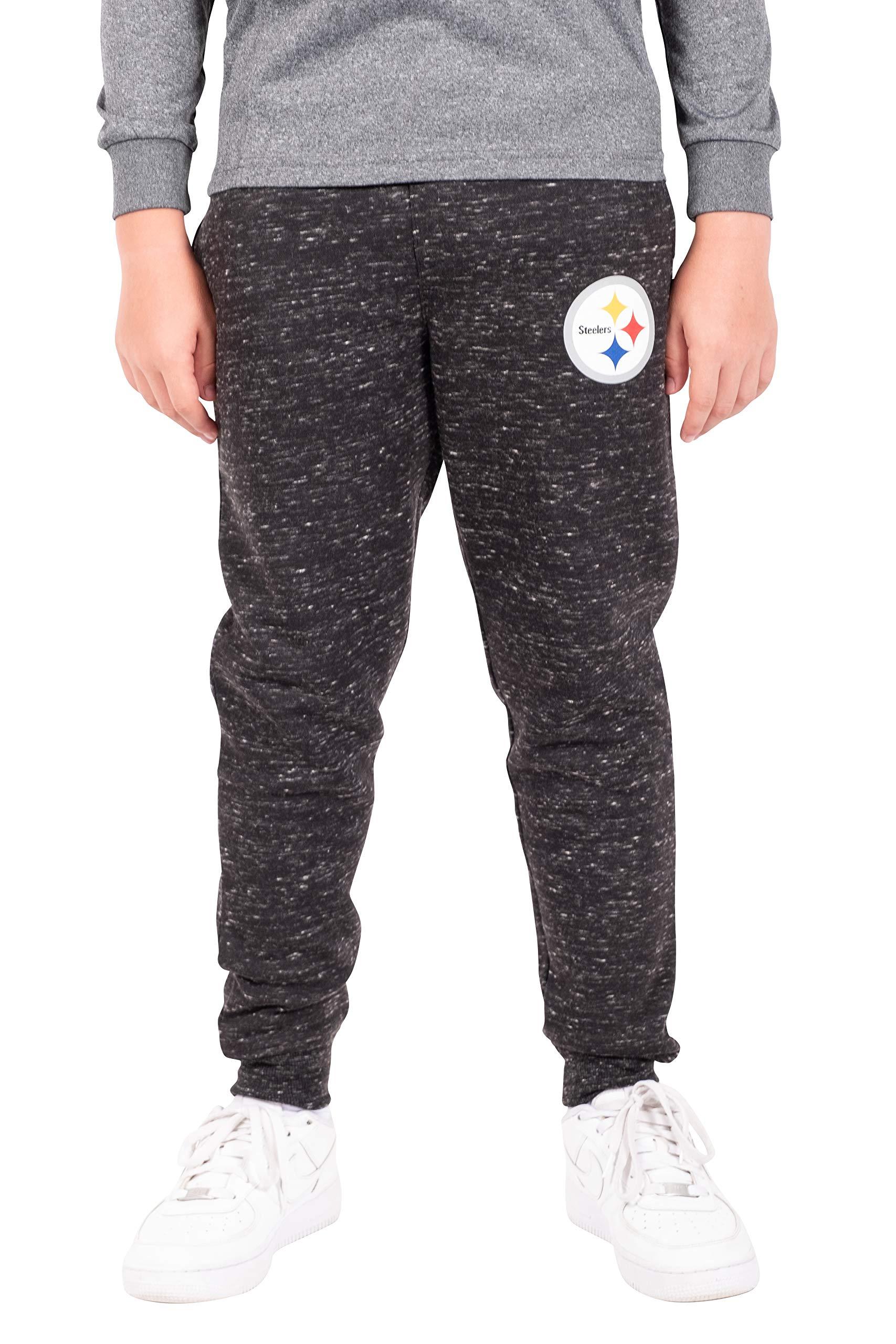 NFL Official Youth Super Soft Supreme Jogger Sweatpants Pittsburgh Ste UltraGameShop