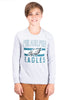 Ultra Game NFL Philadelphia Eagles Youth Lightweight Active Thermal Long Sleeve Shirt |Philadelphia Eagles