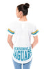 Ultra Game NFL Jacksonville Jaguars Womens Soft Mesh Jersey Varsity Tee Shirt|Jacksonville Jaguars