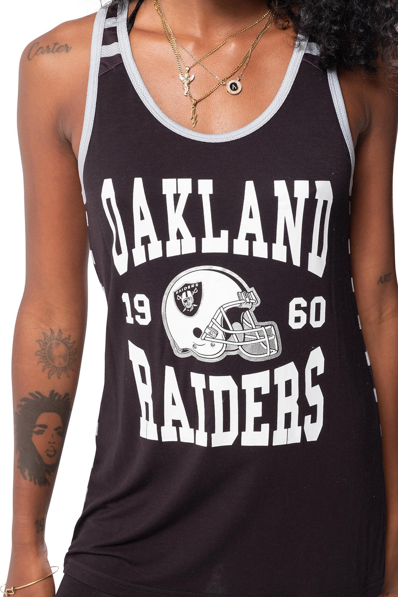 Official Las Vegas Raiders Tank Tops, Raiders Sleeveless Shirts, Racerback  Tanks