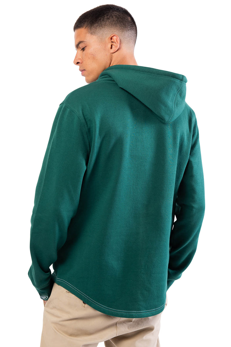 New York Jets MCMLX Hoodie Sweatshirt NFL Team Apparel Green