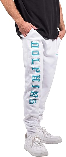 NFL Official Adults Super Soft Game Day Jogger Sweatpants - Unisex|Miami Dolphins