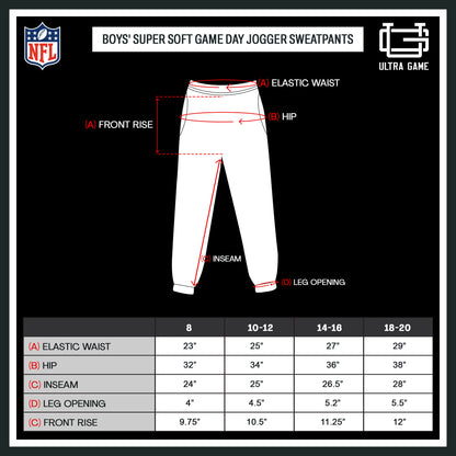 NFL Official Youth Super Soft Game Day Jogger Sweatpants|New York Jets