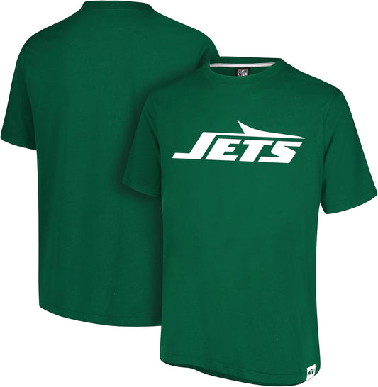 Ultra Game NFL Official Adults Super Soft Game Day T-Shirt - Unisex, New York Jets, Team Color|New York Jets