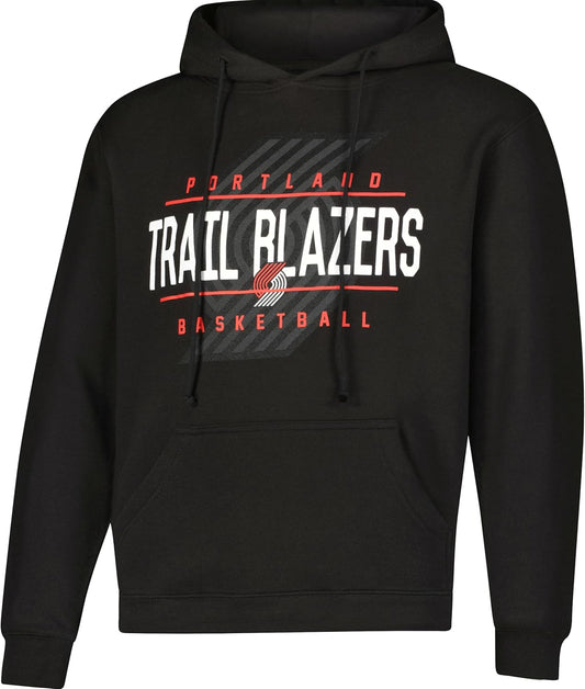 Ultra Game NBA Official Youth Standard Super Soft Get Right Hoodie Sweatshirt, Portland Trail Blazers, Black|Portland Trail Blazers