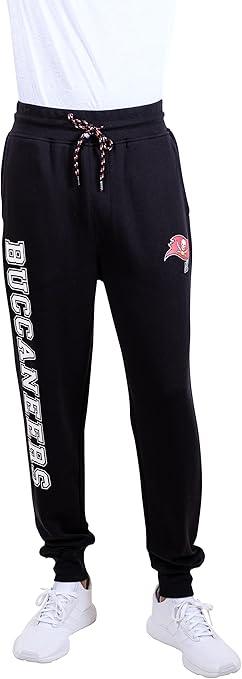 Ultra Game NFL Official Adults Super Soft Game Day Jogger Sweatpants - Unisex, Tampa Bay Buccaneers, Team Color|Tampa Bay Buccaneers