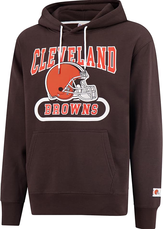 Ultra Game NFL Official Adults Unisex Super Soft Beast Mode Hoodie Sweatshirt, Cleveland Browns|Cleveland Browns