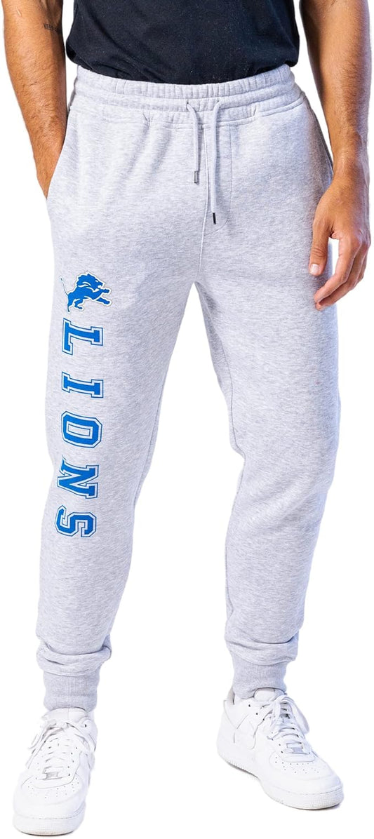 NFL Official Adults Super Soft Game Day Jogger Sweatpants - Unisex|Detroit Lions