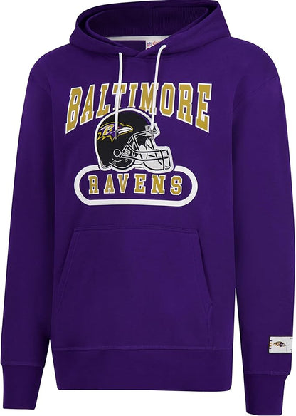 Ultra Game NFL Official Adults Unisex Super Soft Beast Mode Hoodie Sweatshirt, Baltimore Ravens|Baltimore Ravens