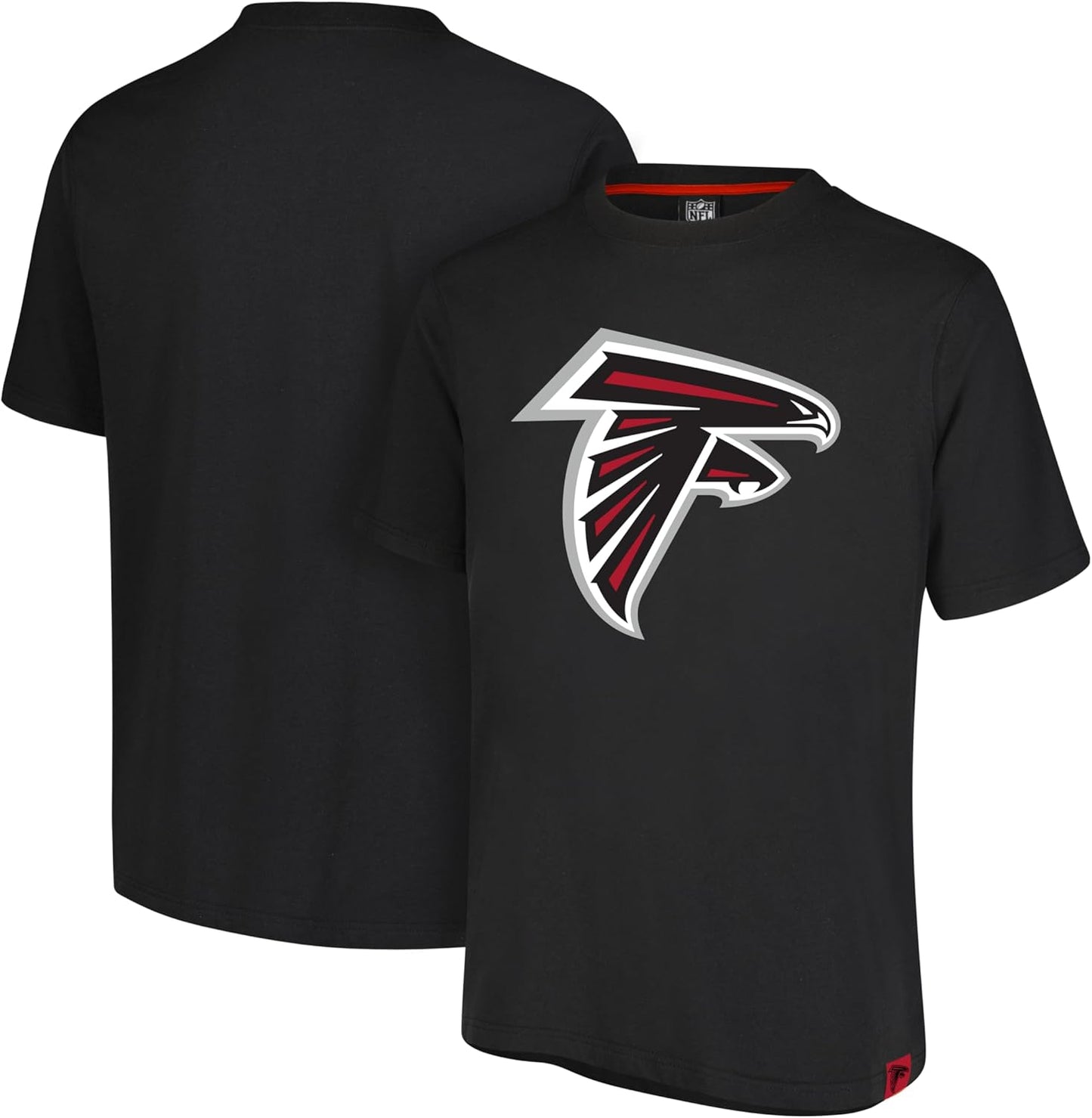 Ultra Game NFL Official Adults Super Soft Game Day T-Shirt - Unisex, Atlanta Falcons, Team Color|Atlanta Falcons