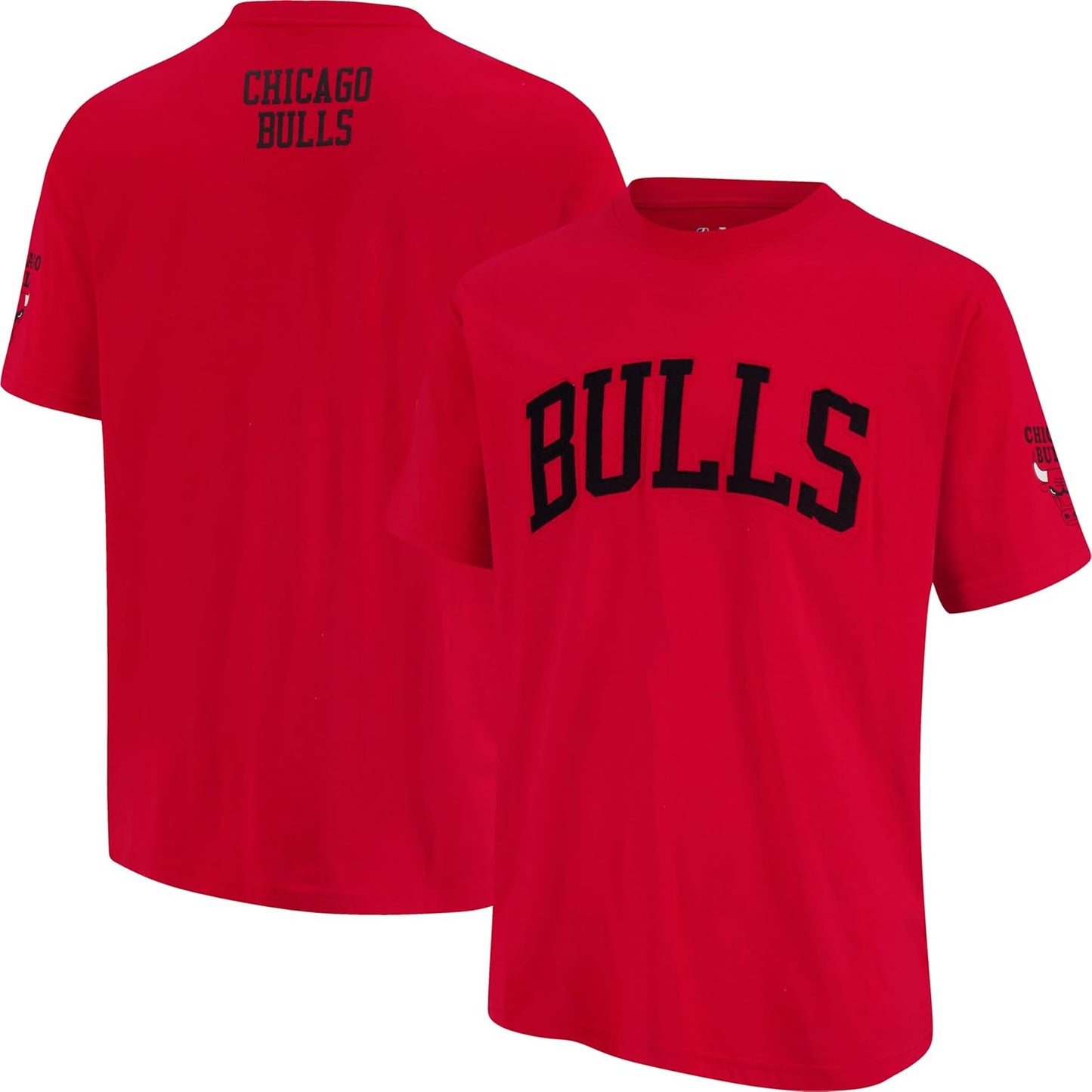 Ultra Game Men's NBA Official Super Soft Bold Graphics T-Shirt, Chicago Bulls, Team Color|Chicago Bulls