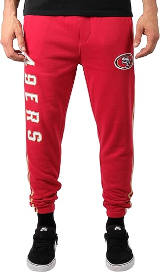 NFL Official Adults Super Soft Game Day Jogger Sweatpants - Unisex|San Francisco 49ers