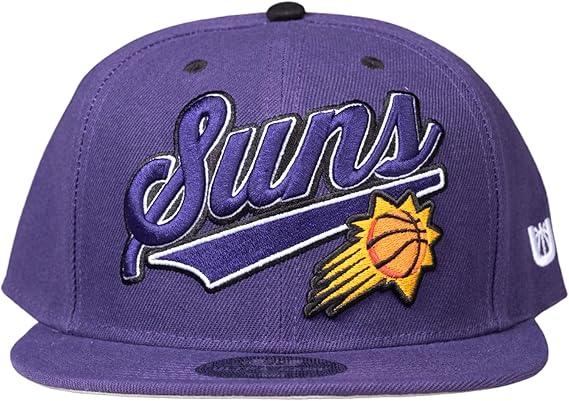 Ultra Game NBA Official Youth 8-20 Snap Back 3D Embroidered Team Logo Baseball Cap Hat, Phoenix Suns, Team Color, 1SIZE|Phoenix Suns