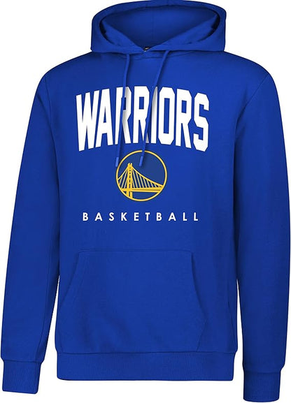 Ultra Game NBA Official Men's Super Soft Teamster Hoodie Sweatshirt, Golden State Warriors, Team Color|Golden State Warriors