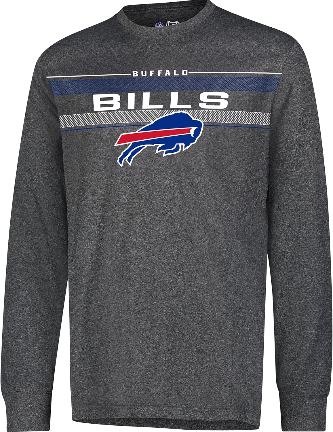 NFL Official Adults Super Soft Game Day Long Sleeve T-Shirt - Unisex|Buffalo Bills