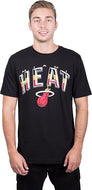 Ultra Game Men's NBA Miami Heat Arched Plexi Short Sleeve T-Shirt|Miami Heat - UltraGameShop