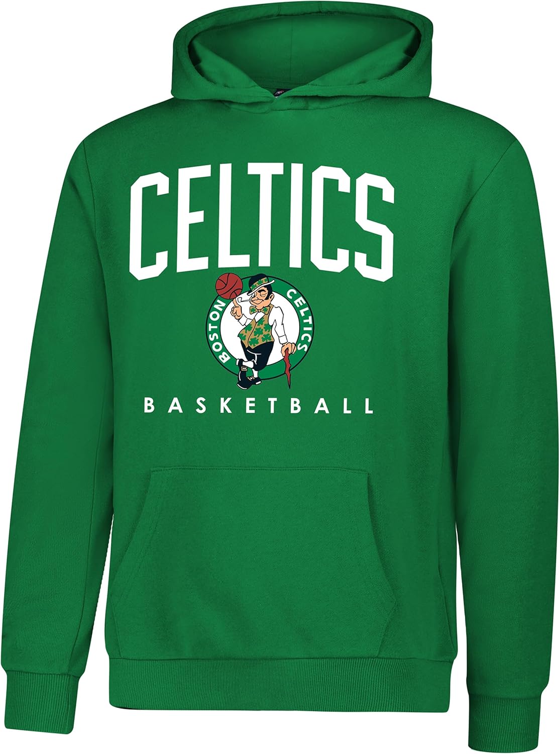 Ultra Game NBA Official Youth Super Soft Teamster Hoodie Sweatshirt, Boston Celtics, Team Color|Boston Celtics