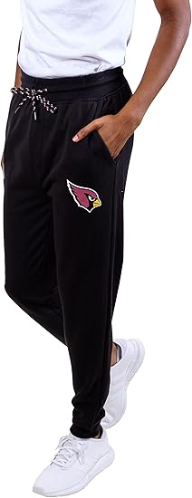 Ultra Game NFL Official Adults Super Soft Game Day Jogger Sweatpants - Unisex, Arizona Cardinals|Arizona Cardinals