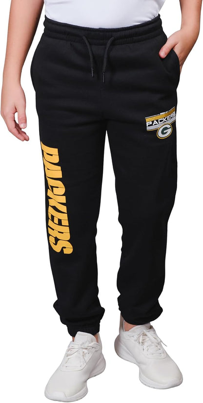 NFL Official Youth Super Soft Game Day Jogger Sweatpants|Green Bay Packers