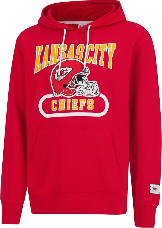 NFL Official Adults Unisex Super Soft Beast Mode Hoodie Sweatshirt|Kansas City Chiefs