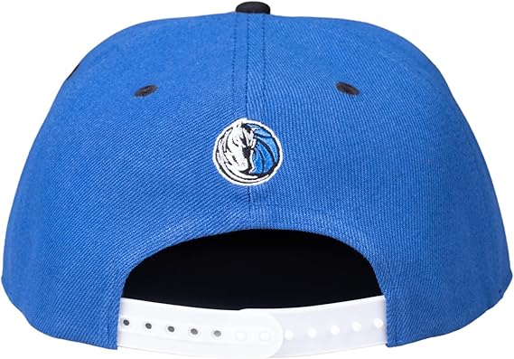 Ultra Game NBA Official Men’s Snap Back 3D Embroidered Team Logo Baseball Cap Hat - Unisex, Dallas Mavericks, Team Color, 1SIZE|Dallas Mavericks