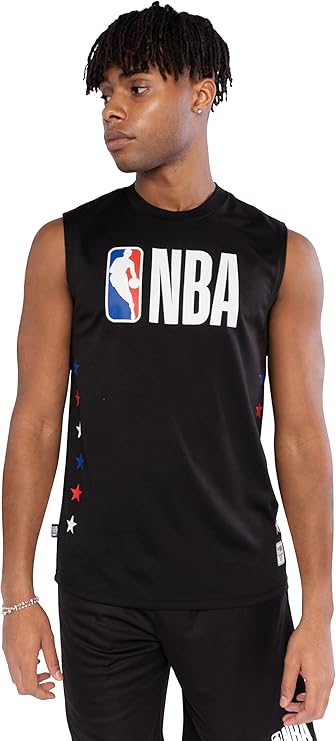 Ultra Game NBA Official Men‚Äôs Soft Active Sleeveless Tank Top T-Shirt, NBA|NBA