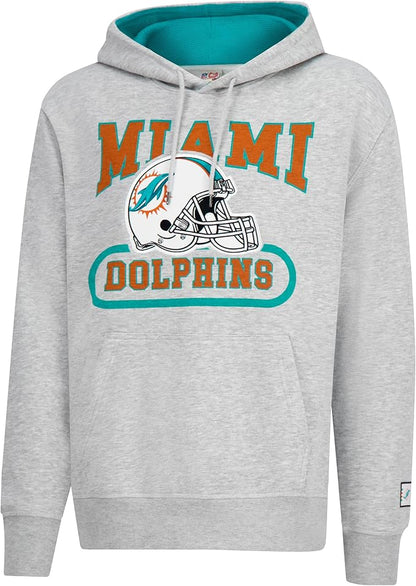 NFL Official Adults Unisex Super Soft Beast Mode Hoodie Sweatshirt|Miami Dolphins