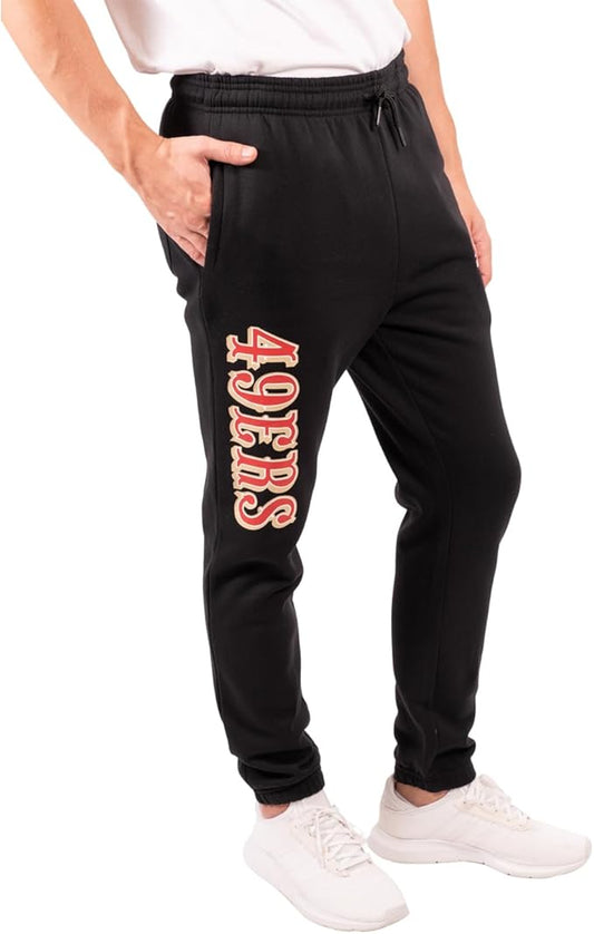 NFL Official Adults Super Soft Game Day Jogger Sweatpants - Unisex|San Francisco 49ers