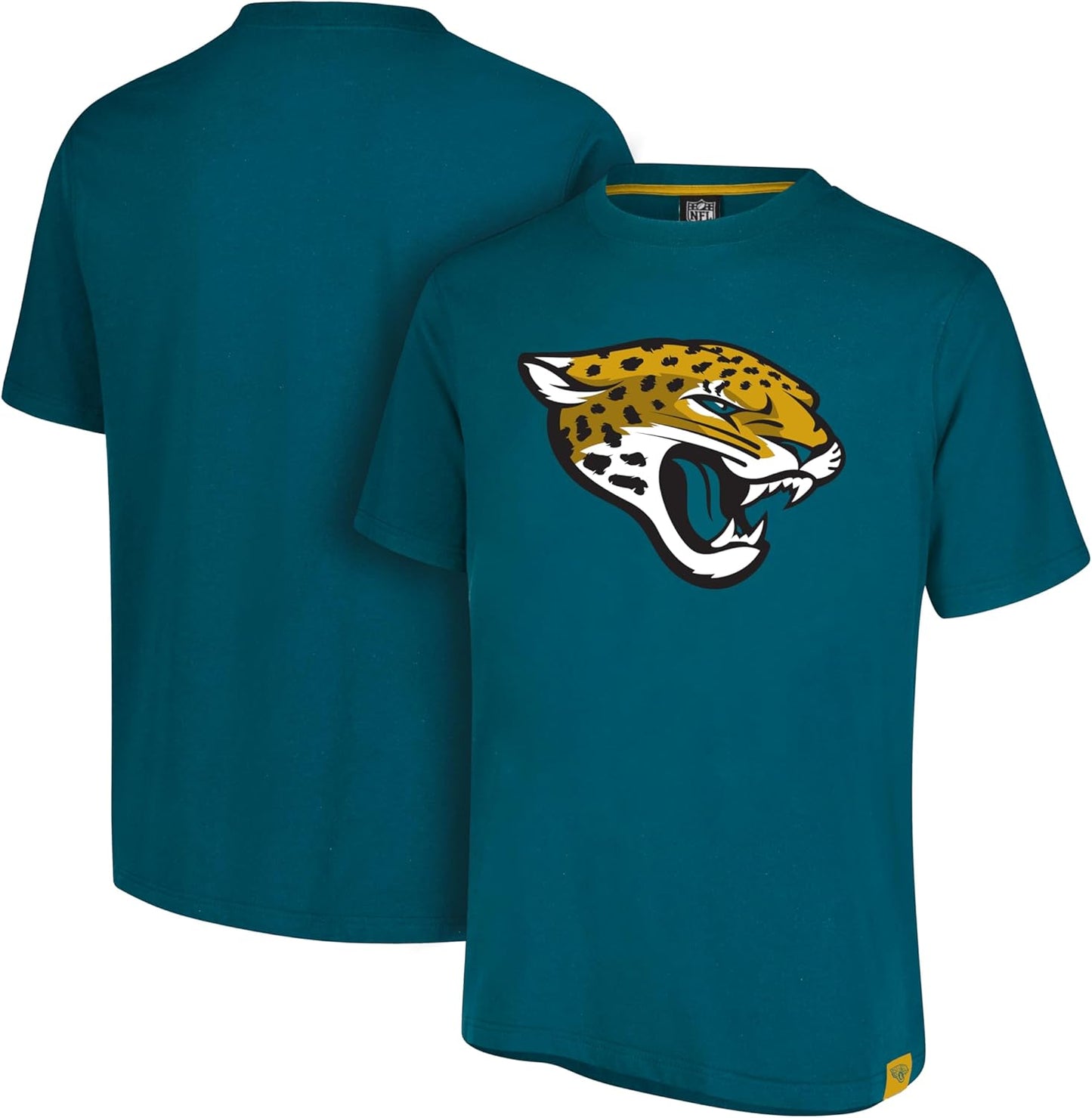 Ultra Game NFL Official Adults Super Soft Game Day T-Shirt - Unisex, Jacksonville Jaguars, Team Color|Jacksonville Jaguars