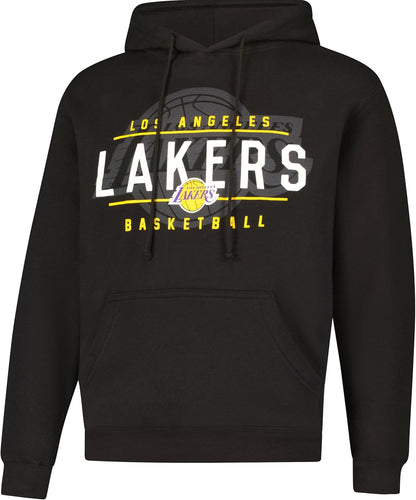 Ultra Game NBA Official Youth Standard Super Soft Get Right Hoodie Sweatshirt, Los Angeles Lakers, Black|Los Angeles Lakers