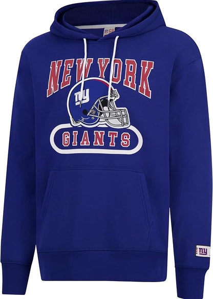 Ultra Game NFL Official Adults Unisex Super Soft Beast Mode Hoodie Sweatshirt, New York Giants|New York Giants