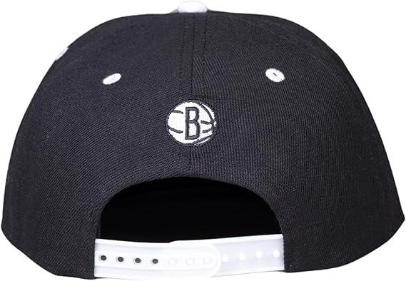 Ultra Game NBA Official Adults Snap Back 3D Embroidered Team Logo Baseball Cap Hat - Unisex, Brooklyn Nets, Team Color, 1SIZE|Brooklyn Nets