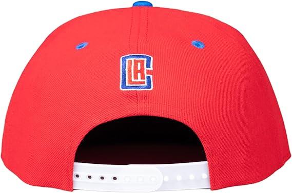 Ultra Game NBA Official Youth 8-20 Snap Back 3D Embroidered Team Logo Baseball Cap Hat, Los Angeles Clippers, Team Color, 1SIZE|Los Angeles Clippers