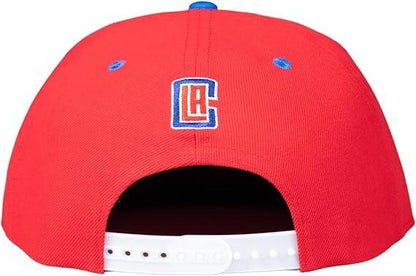 Ultra Game NBA Official Men’s Snap Back 3D Embroidered Team Logo Baseball Cap Hat - Unisex, Los Angeles Clippers, Team Color, 1SIZE|Los Angeles Clippers