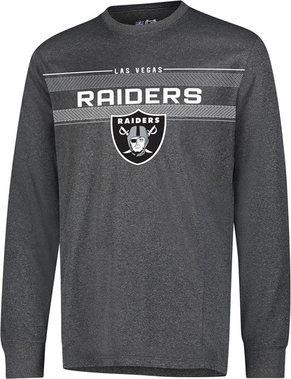 NFL Official Super Soft Game Day Long Sleeve T-Shirt|Las Vegas Raiders